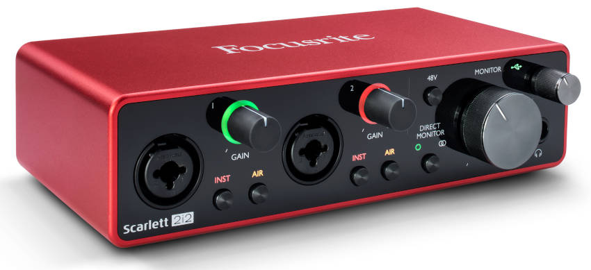 Focusrite Scarlett 2i2 